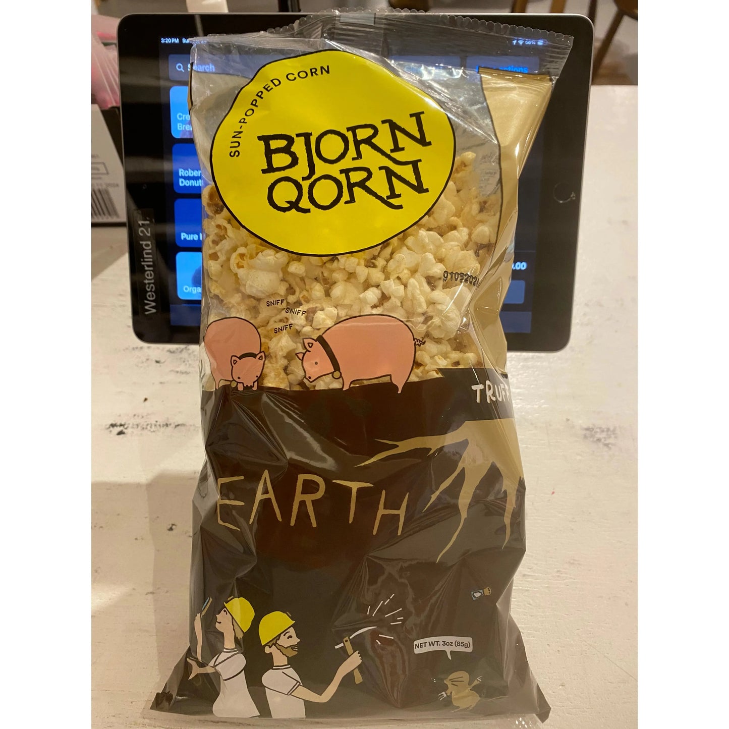 Bjorn Qorn - Pantry PANTRY - Snacks Pop Corn, Earth (Truffle)
