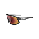 BLIZ Sunglasses One Size Vision, Matt Black / Brown with Red