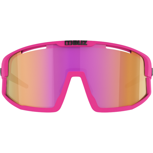 BLIZ Sunglasses One Size Vision, Matt Pink / Brown with Purple
