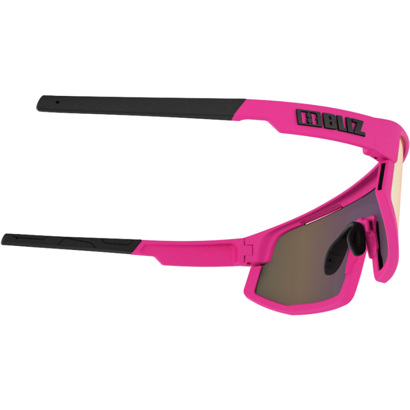 BLIZ Sunglasses One Size Vision, Matt Pink / Brown with Purple
