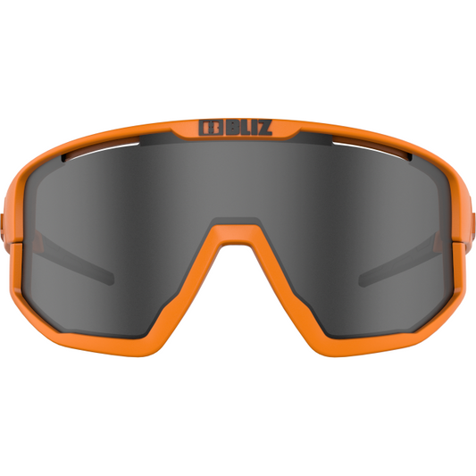 BLIZ U Eyewear Fusion, Neon Orange Frame, Smoke Lens