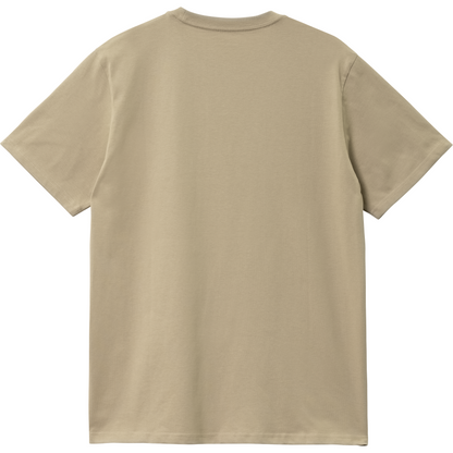 Carhartt M S/S Tshirt M S/S Pocket T-Shirt, Ammonite