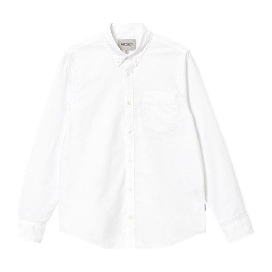 Carhartt M Shirting L/S Button Down Pocket Shirt, White