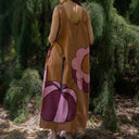 Celmo Dresses Aba Dress - Brown