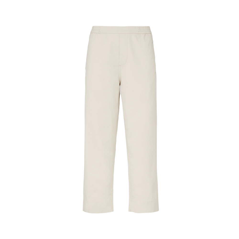 louren slub cotton cocoon pants