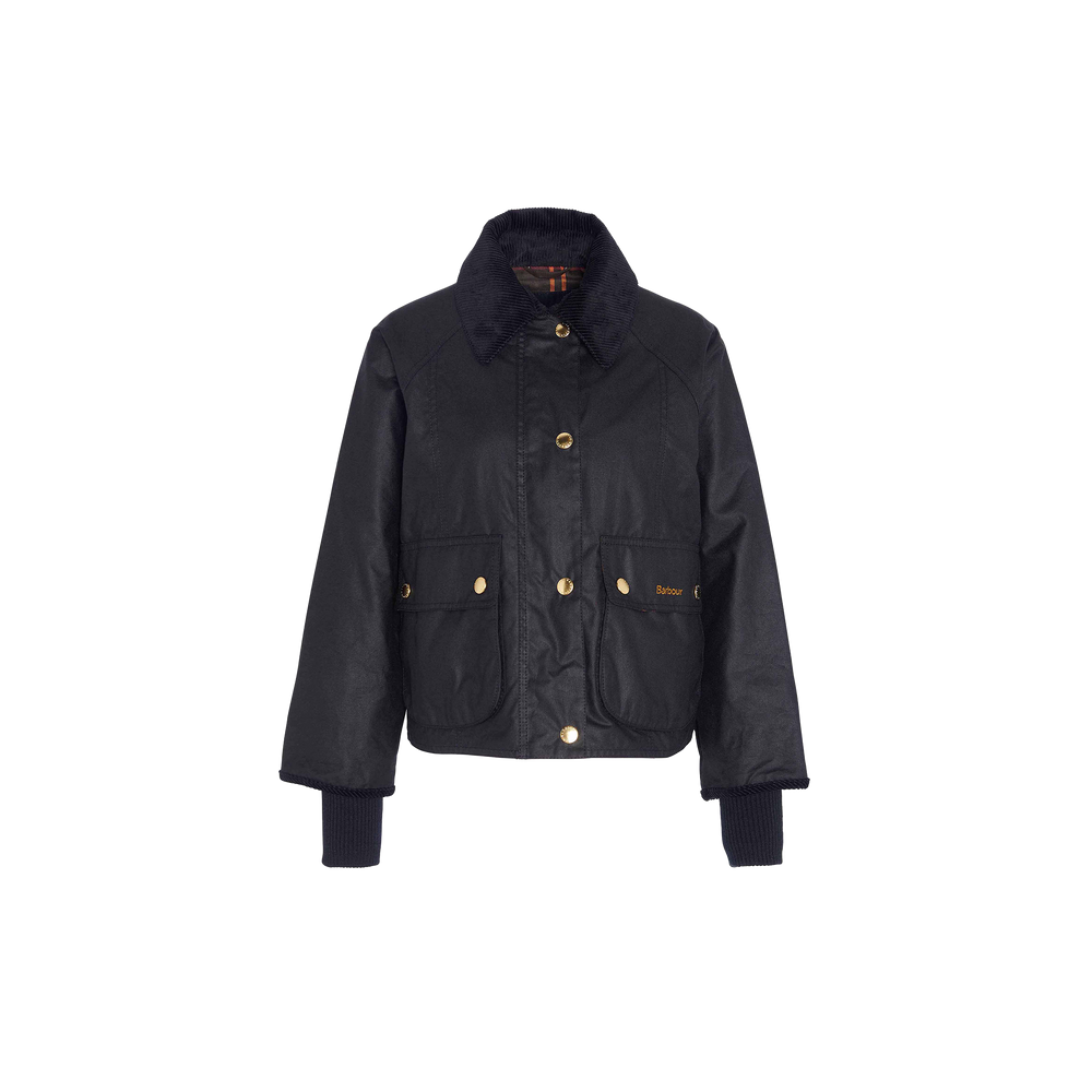 Women s Cropped Beadnell Waxed Jacket Westerlind