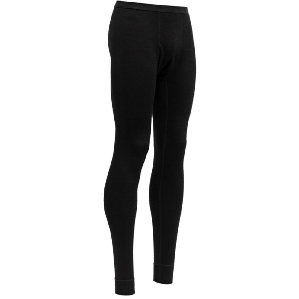 Devold M Base Layer M Duo Active Long Johns w/ Fly, Black