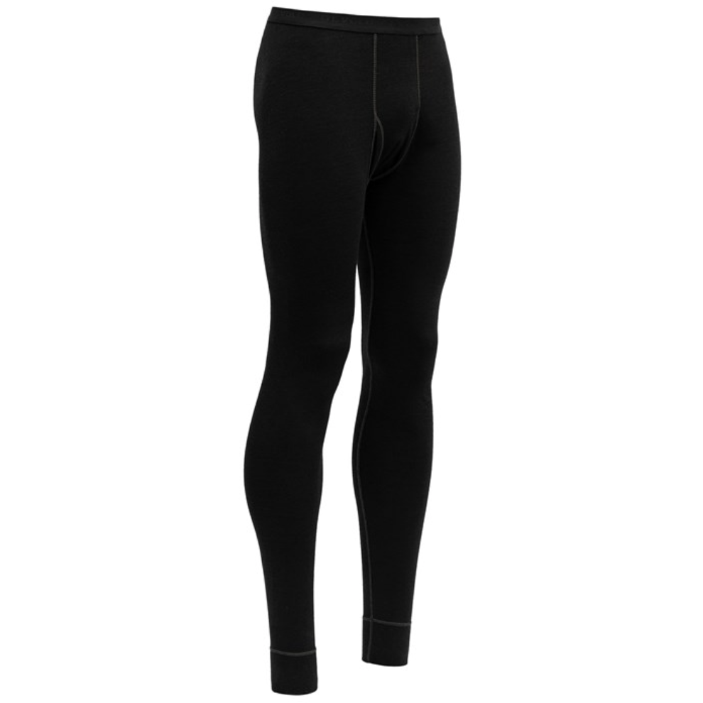 Devold M Base Layer Small M Expedition Long Johns W/Fly, Black