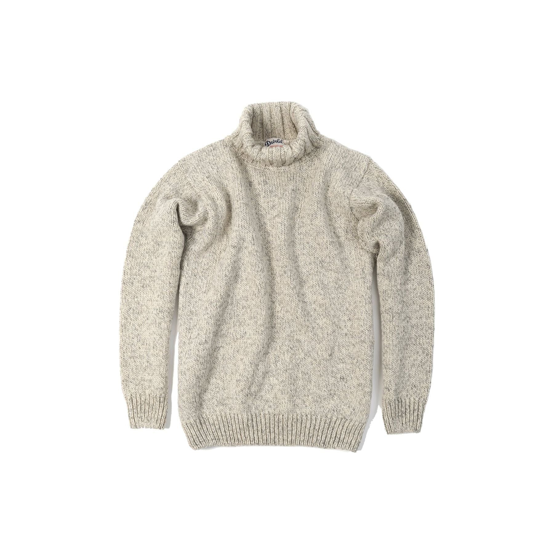 Devold Sweaters 2X-Small Nansen High Neck, Grey Melange