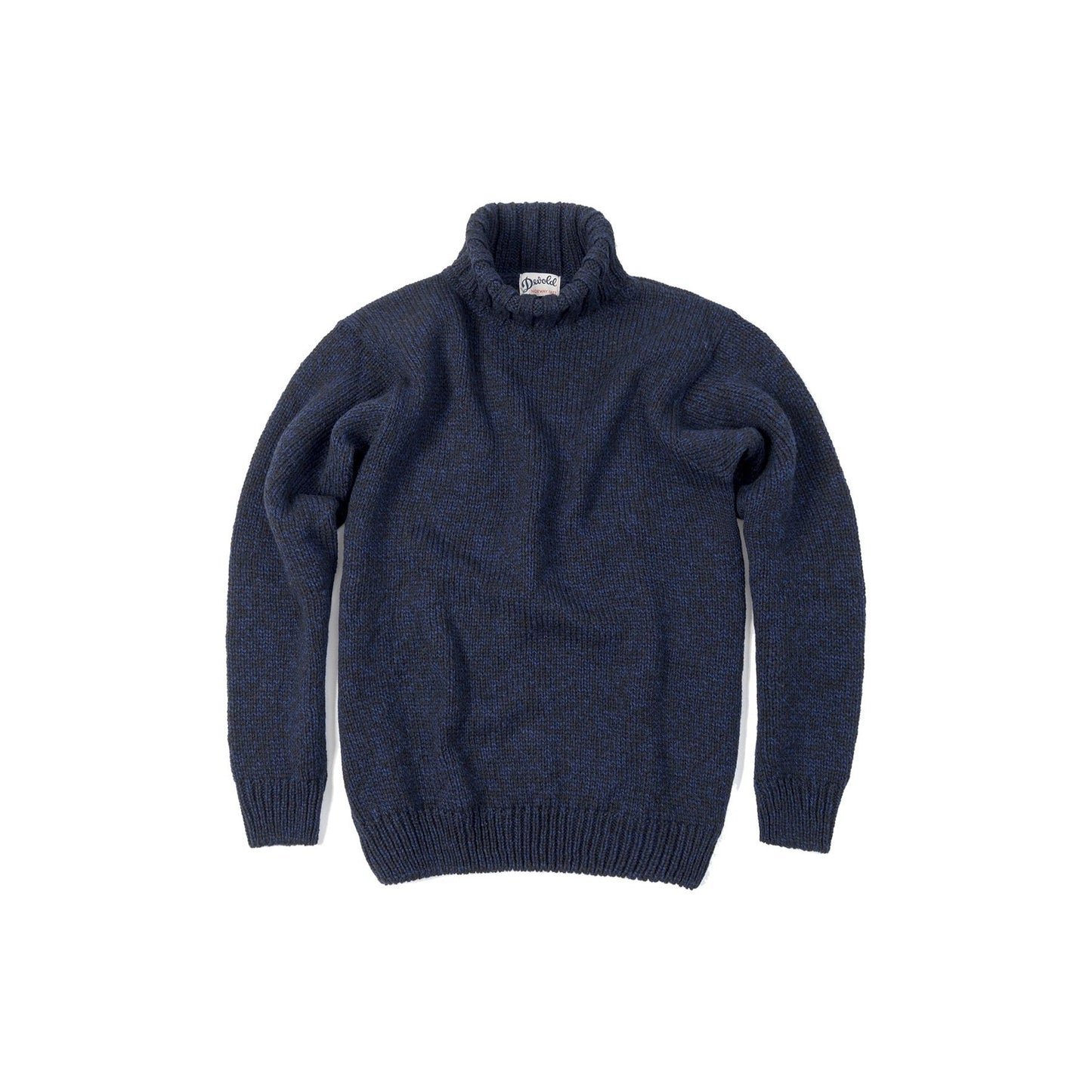 Devold Sweaters 2X-Small Nansen High Neck, Navy Melange