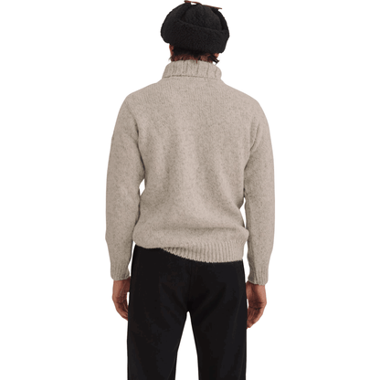 Devold Sweaters Nansen High Neck, Grey Melange