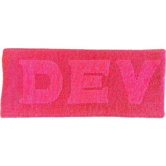 Devold W Misc Accessories Logo Headband, Beetroot