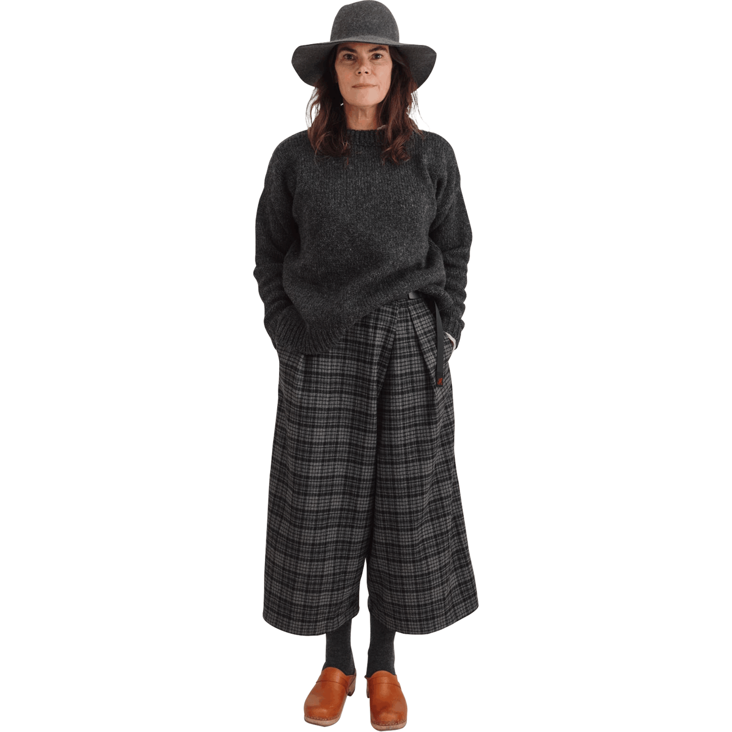 Devold W Sweaters W Nansen Split Seam Sweater, Anthracite