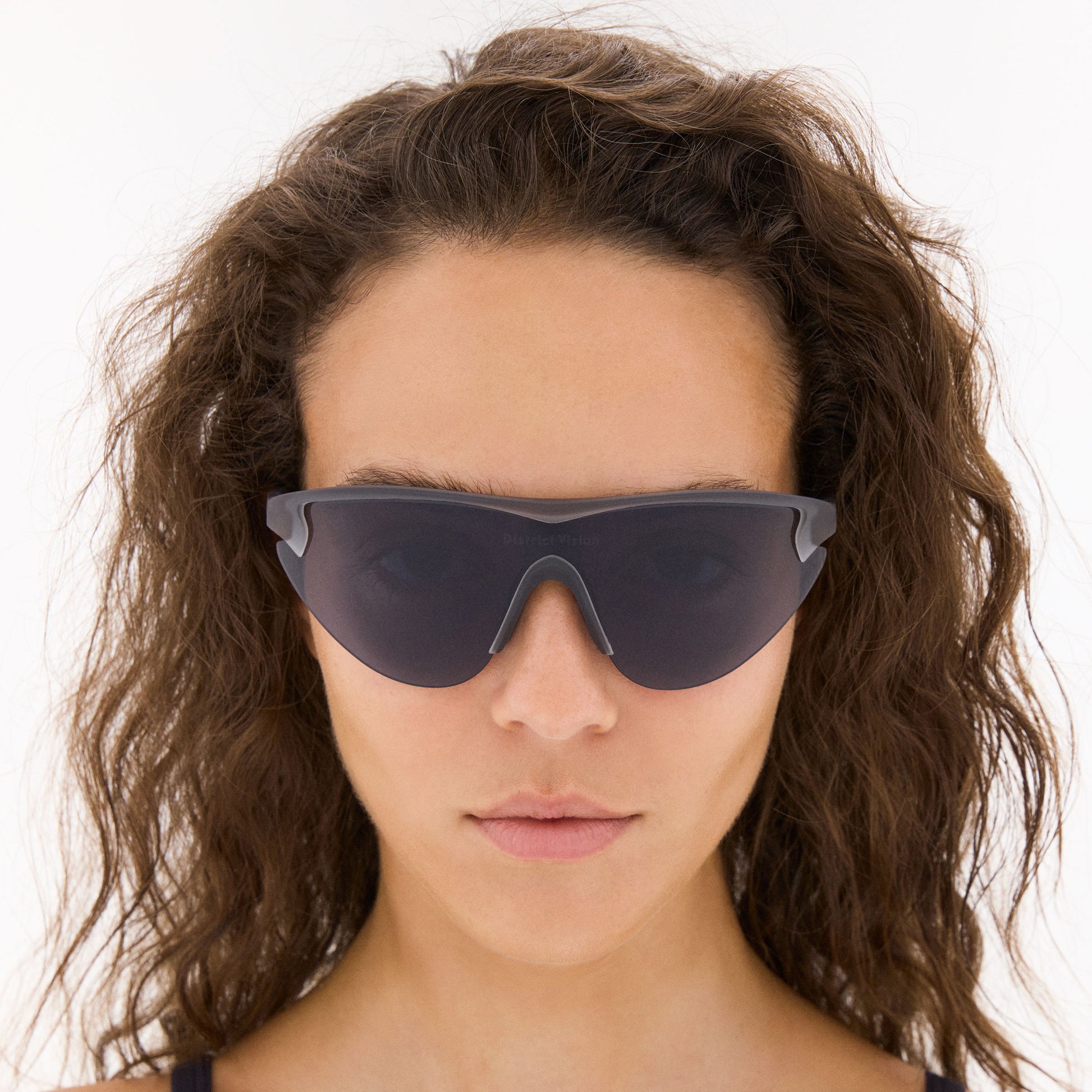 District Vision Glasses Grey/D+ Blue Ice / OS Yukinori Range Finder - Grey/D+ Blue Ice