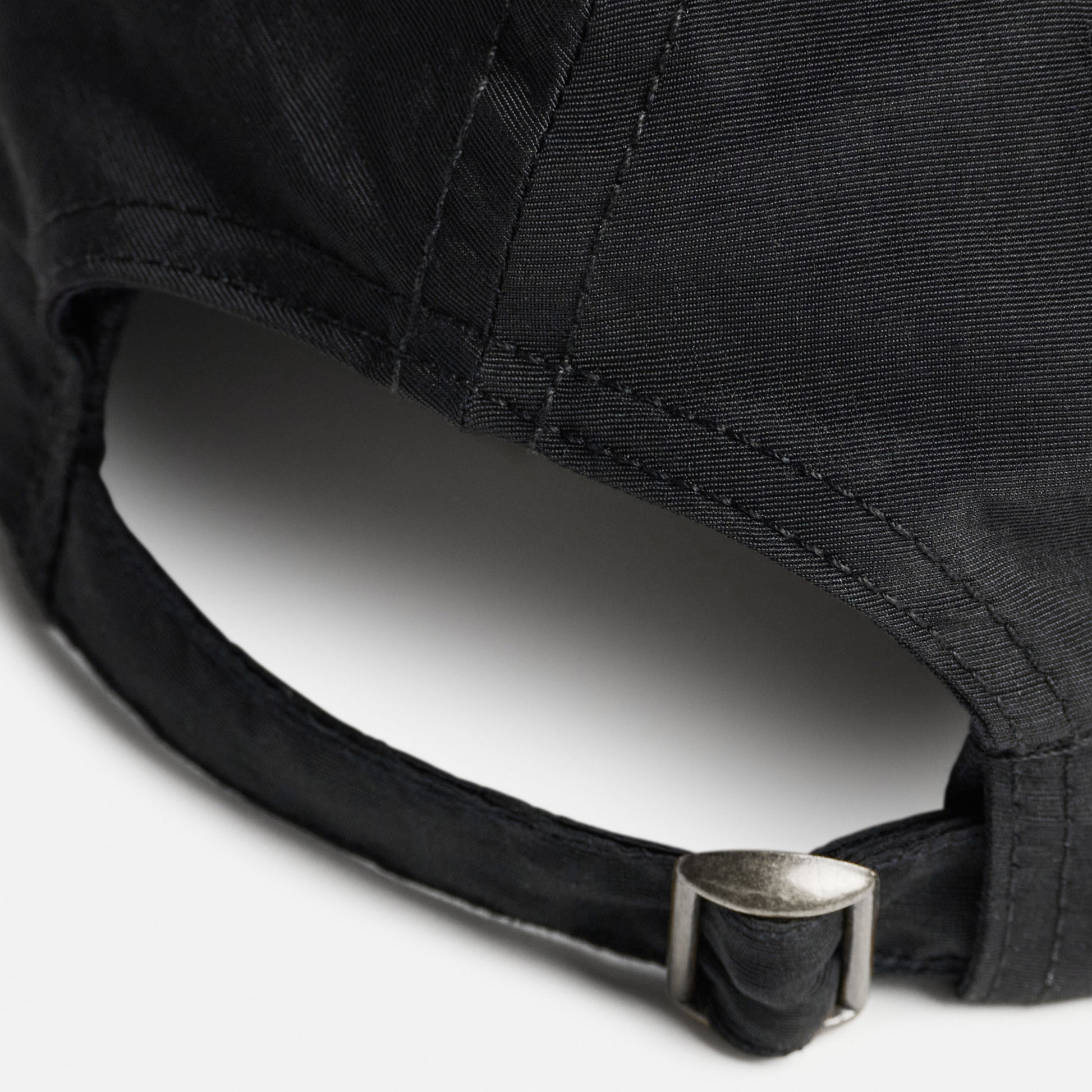 District Vision Hat Log Off Black / OS 5 Panel Nylon Hat - Log Off Black