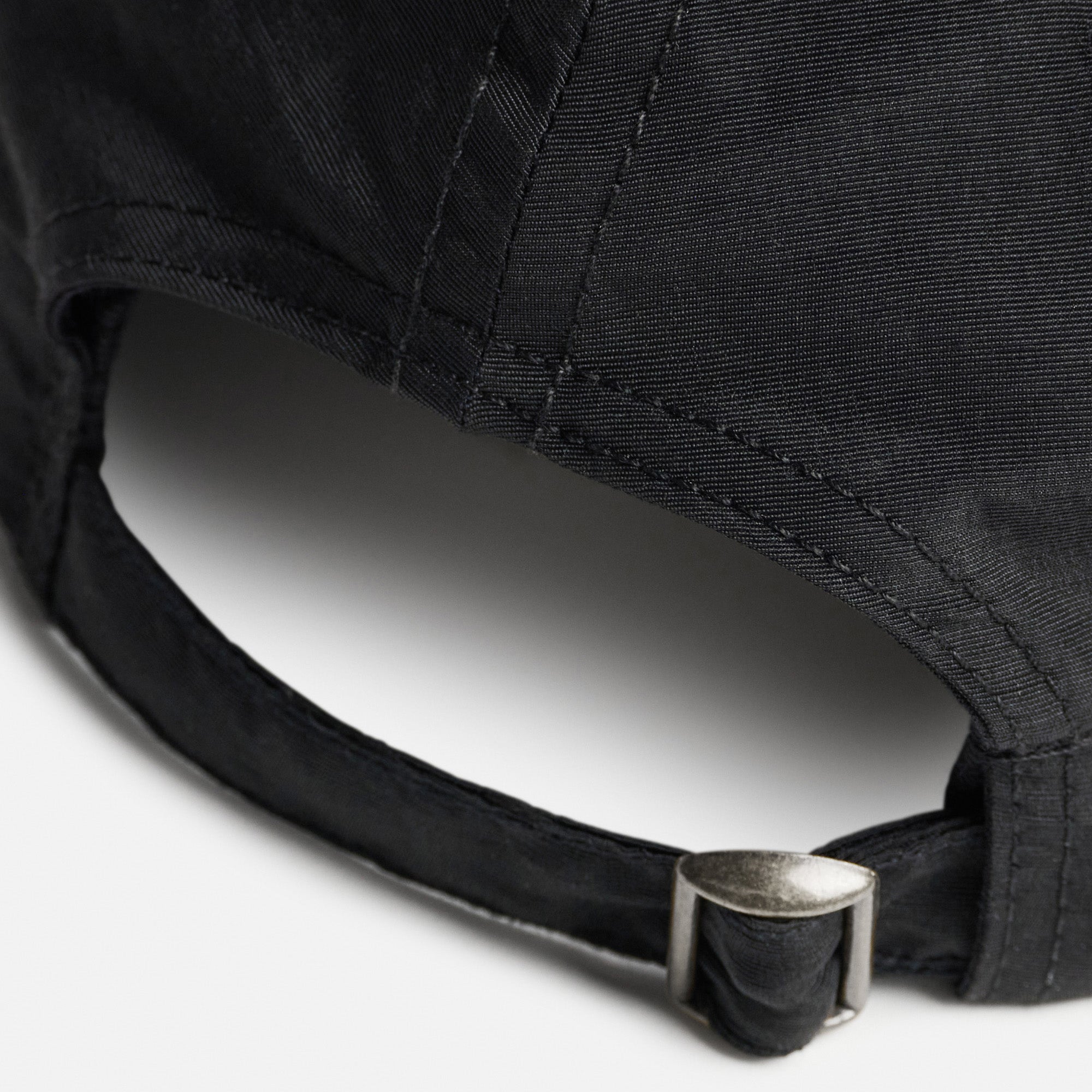 District Vision Hat Log Off Black / OS 5 Panel Nylon Hat - Log Off Black