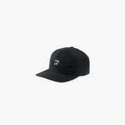 District Vision Hat Log Off Black / OS 5 Panel Nylon Hat - Log Off Black
