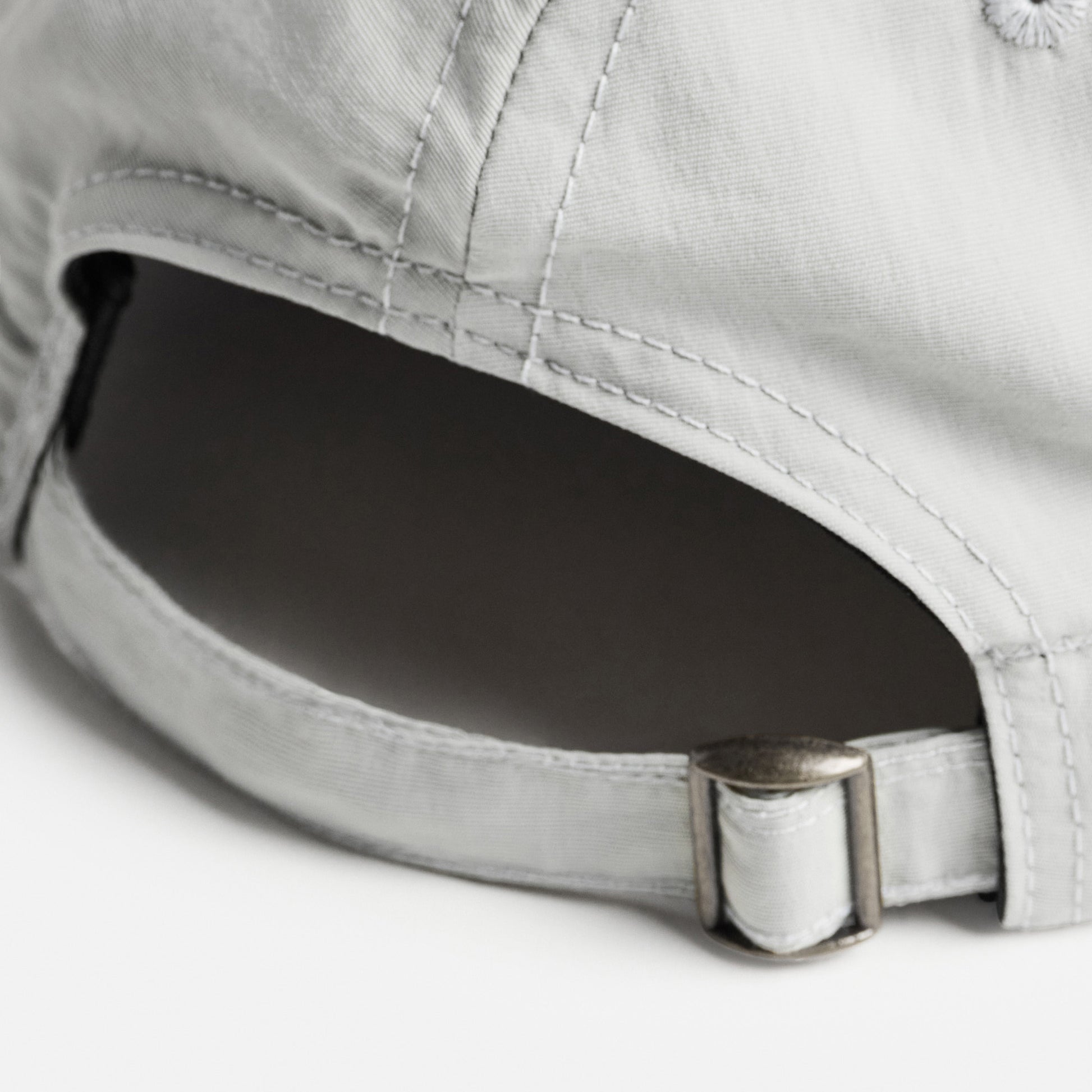District Vision Hat Run In Love Grey / OS 5 Panel Nylon Hat - Run In Love Grey
