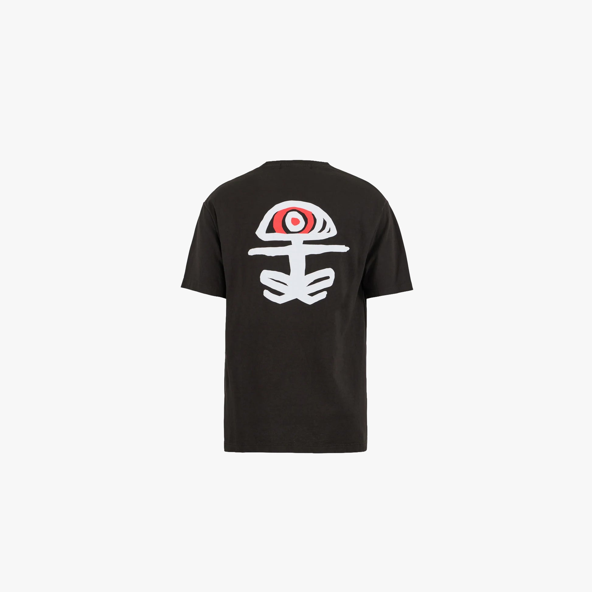 District Vision Shirt California Cotton Tee - Log Off Deep Brown