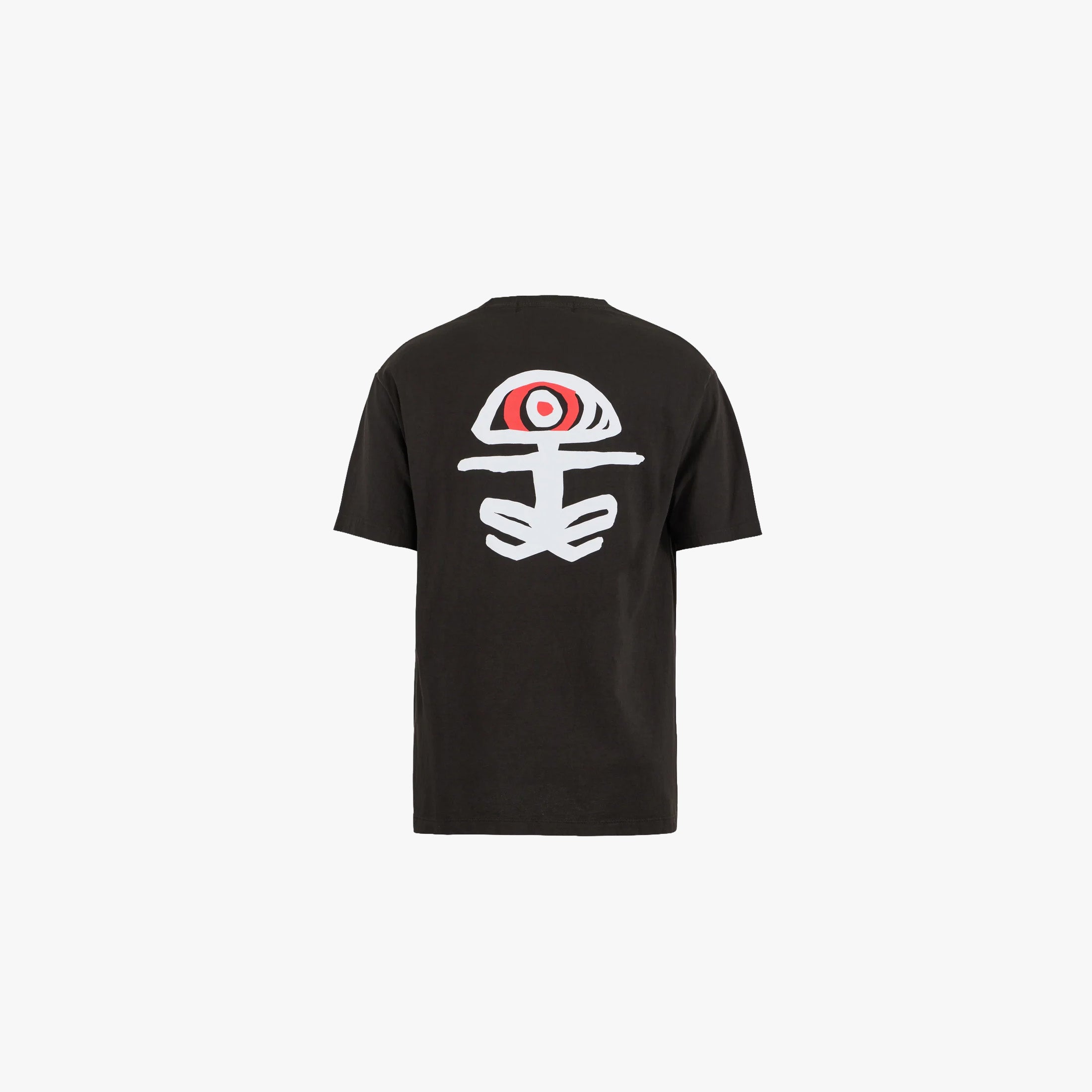 District Vision Shirt California Cotton Tee - Log Off Deep Brown