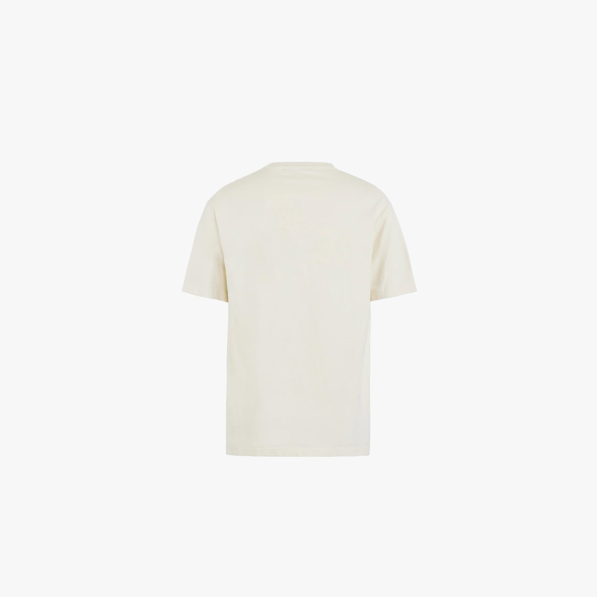 District Vision Shirt California Cotton Tee - Run in Love Vintage White