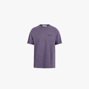 District Vision Shirt California Cotton Tee - Track Club Vintage Plum