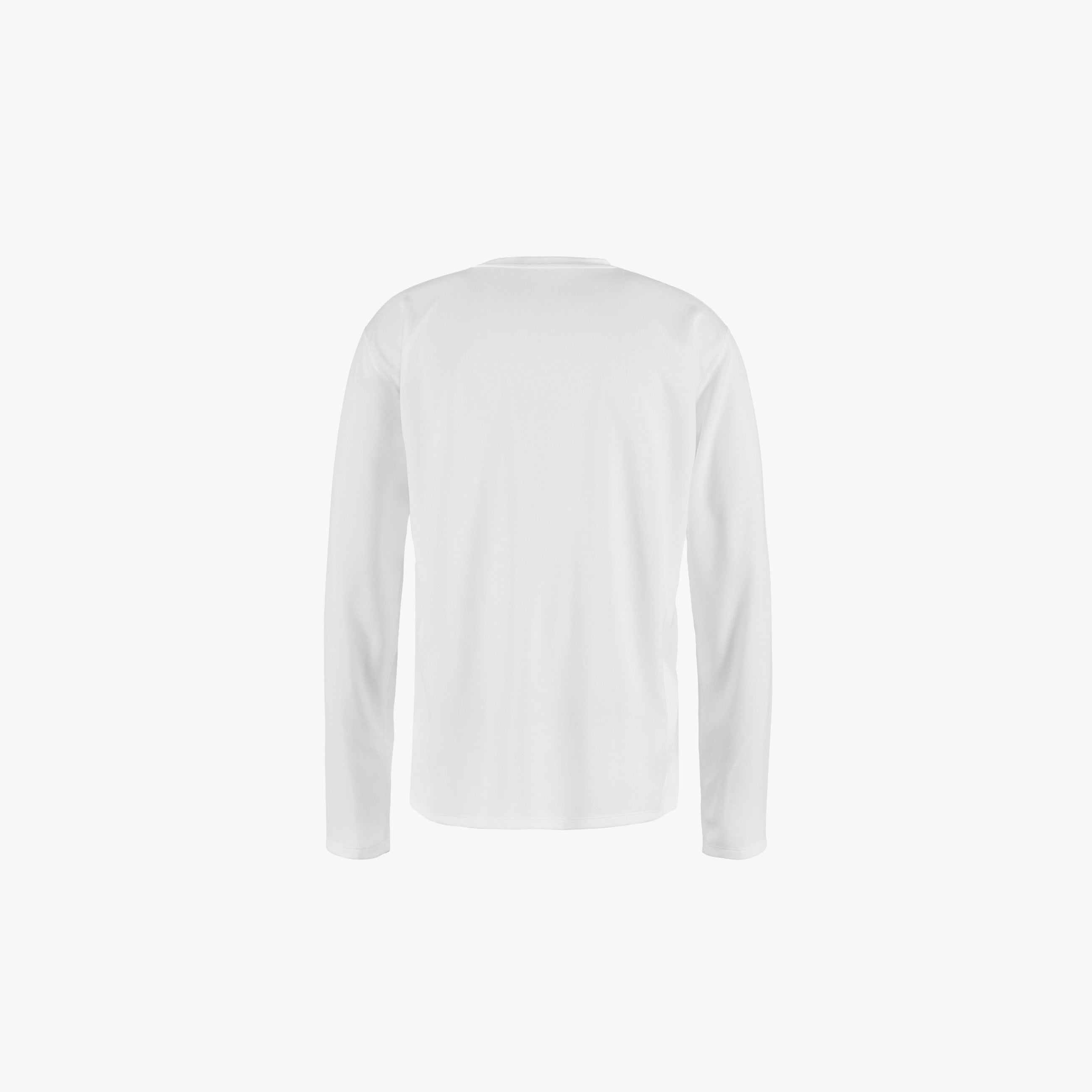 District Vision Shirt Long Sleeve Boxy Training Tee - White