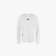 District Vision Shirt Long Sleeve Boxy Training Tee - White