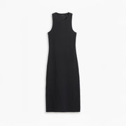 Dockers TOPS Rib Knit Tank Dress, Beautiful Black