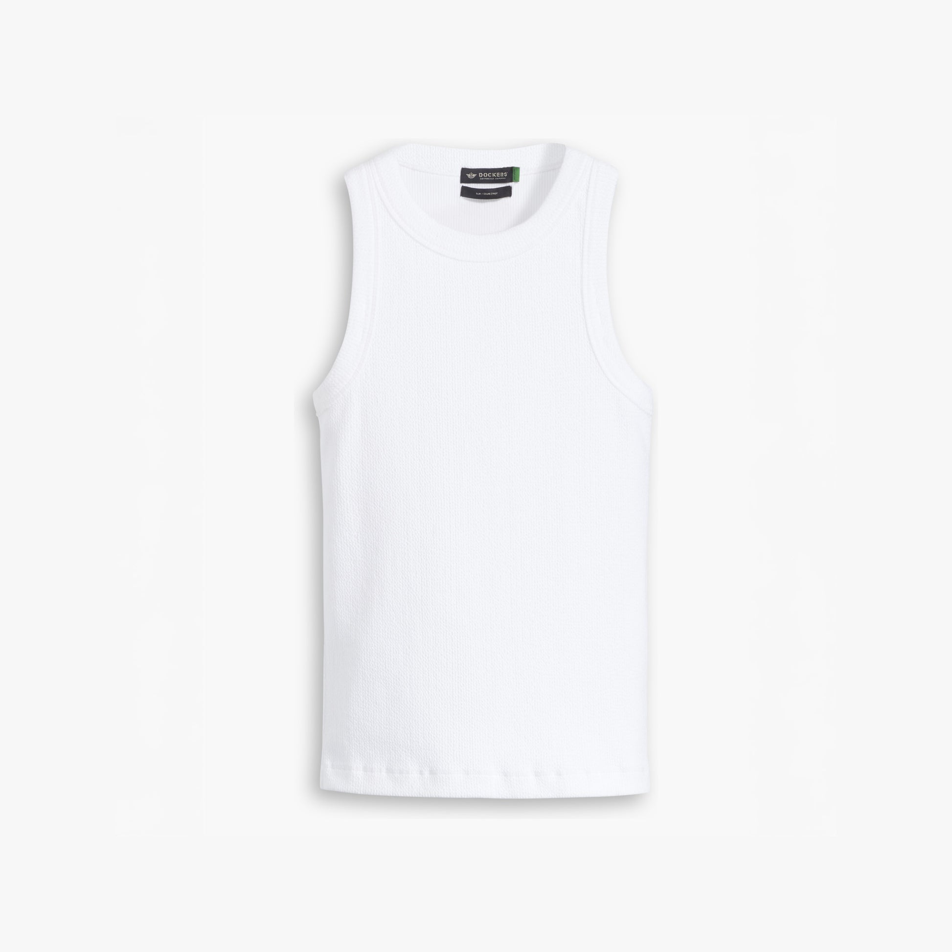 Dockers W Tank-Tops Lucent White / XS Women's Rib Tank with Loft Knit