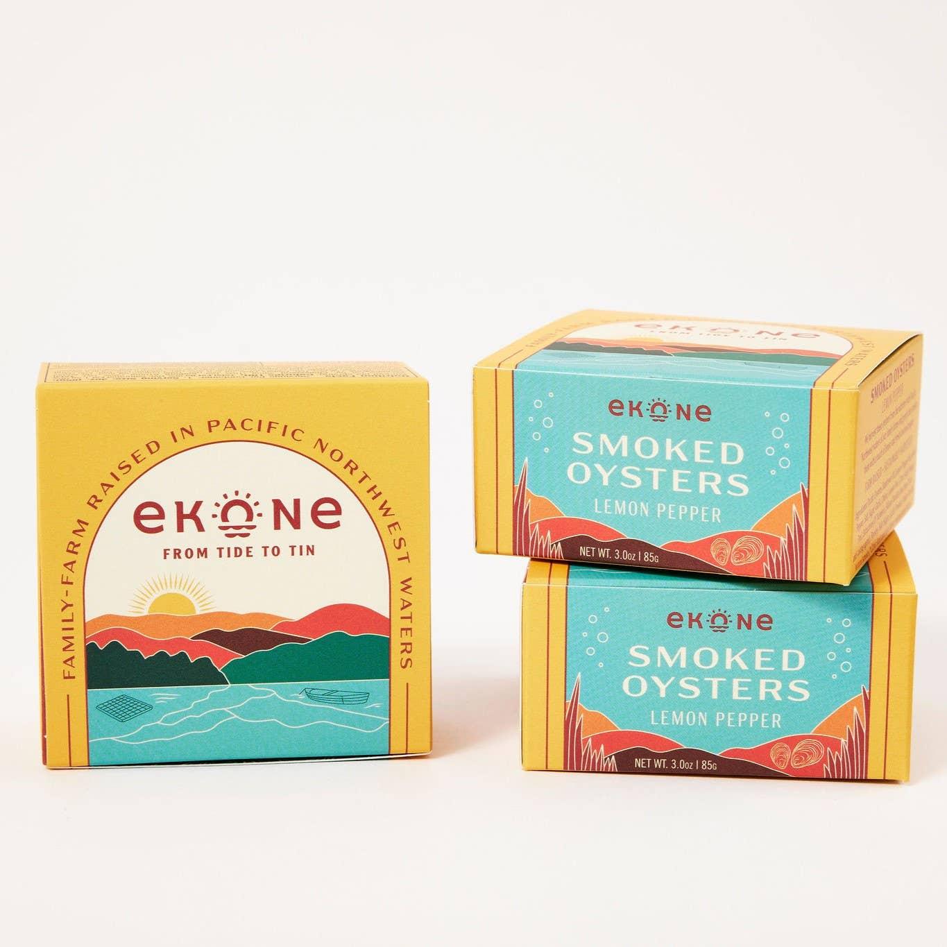 Ekone - Pantry PANTRY - Fish Lemon Pepper Smoked Oysters