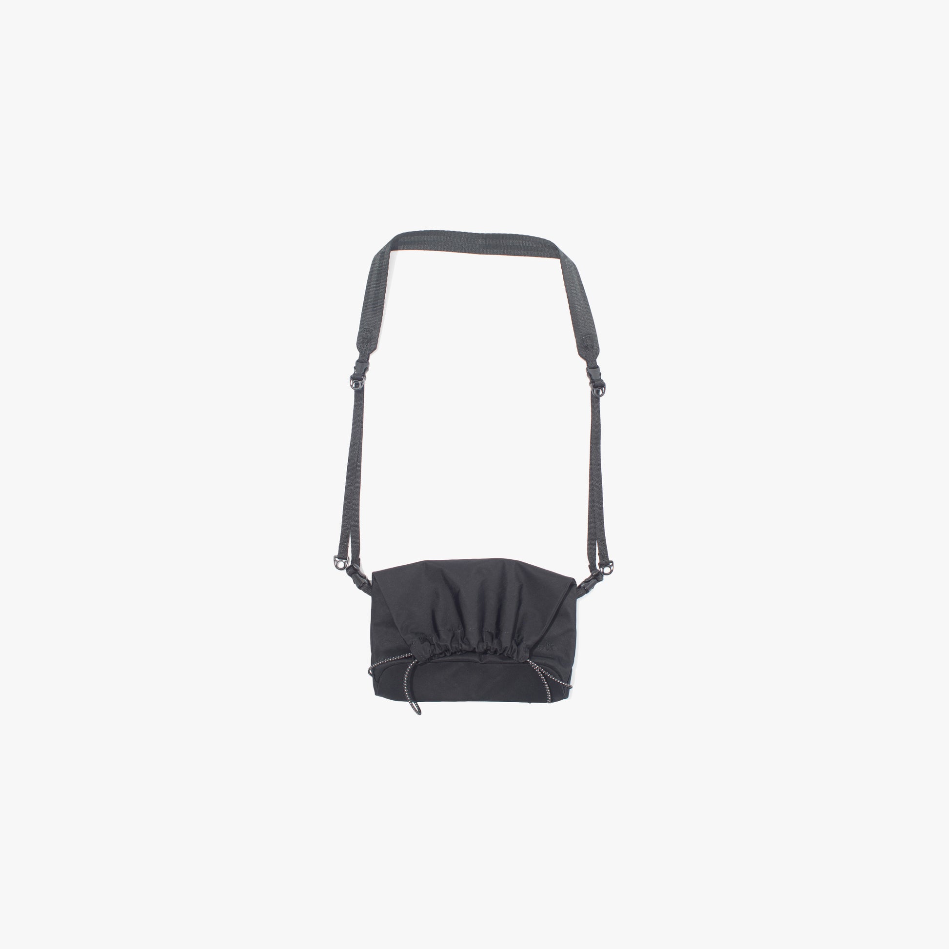 F/CE Bag Black / O/S TEXTURED TWILL DRAWSTRING SACOCHE - Black