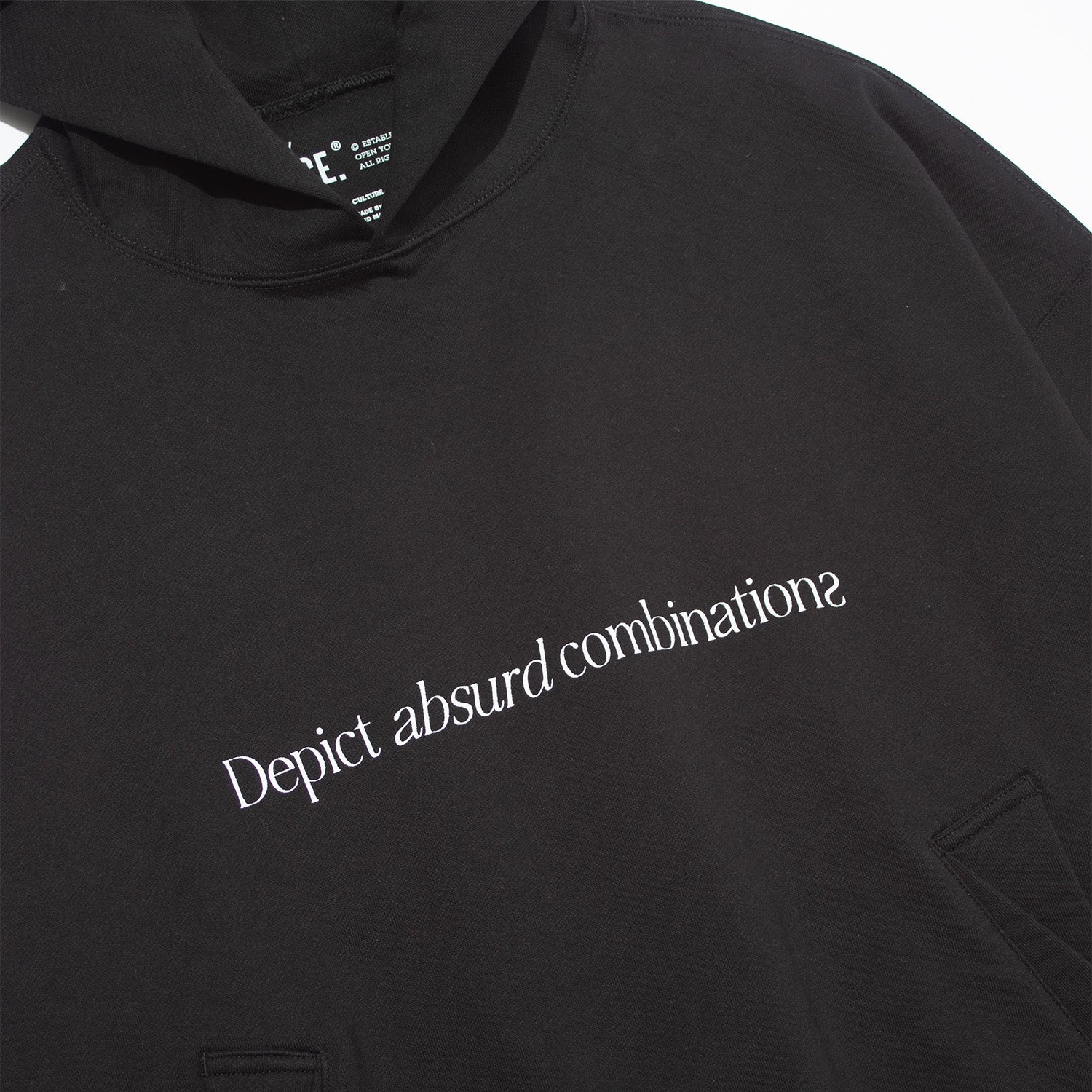 F/CE M Hoodie Hidden Identity Hoody- TYPE A