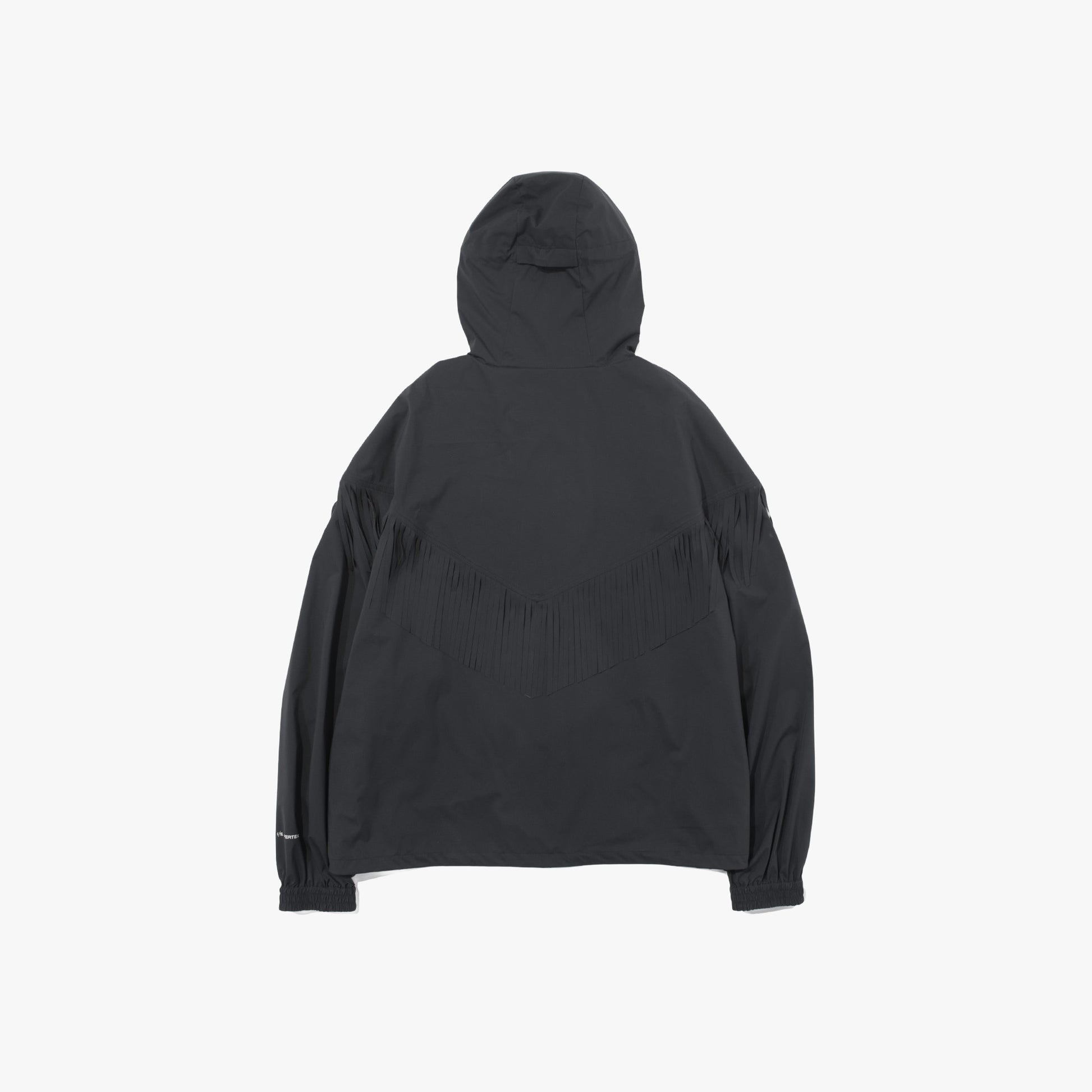 F/CE U Jacket Black / S Pertex Water Repellent Fringe Hoodie