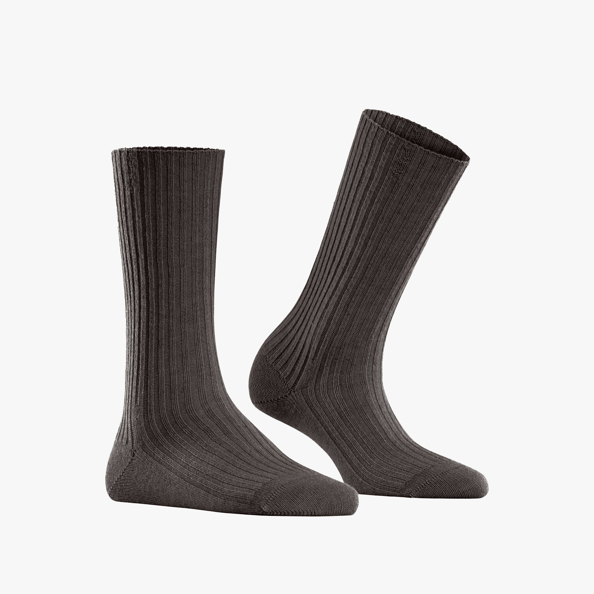 Falke Socks Cosy Wool Boot Women Sock - Dark Brown