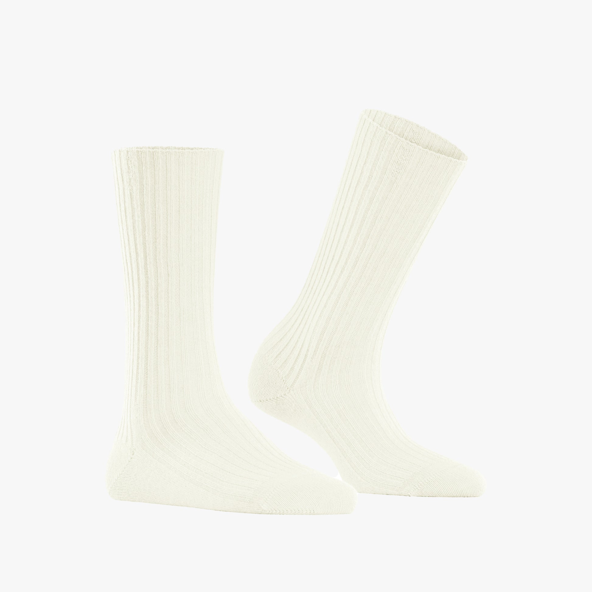 Falke Socks Cosy Wool Boot Women Sock - Offwhite