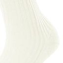 Falke Socks Cosy Wool Boot Women Sock - Offwhite
