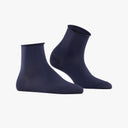 Falke Socks Cotton Touch Women Short Sock - Dark Navy