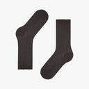Falke Socks Dark Brown / 35-38 Cosy Wool Boot Women Sock - Dark Brown