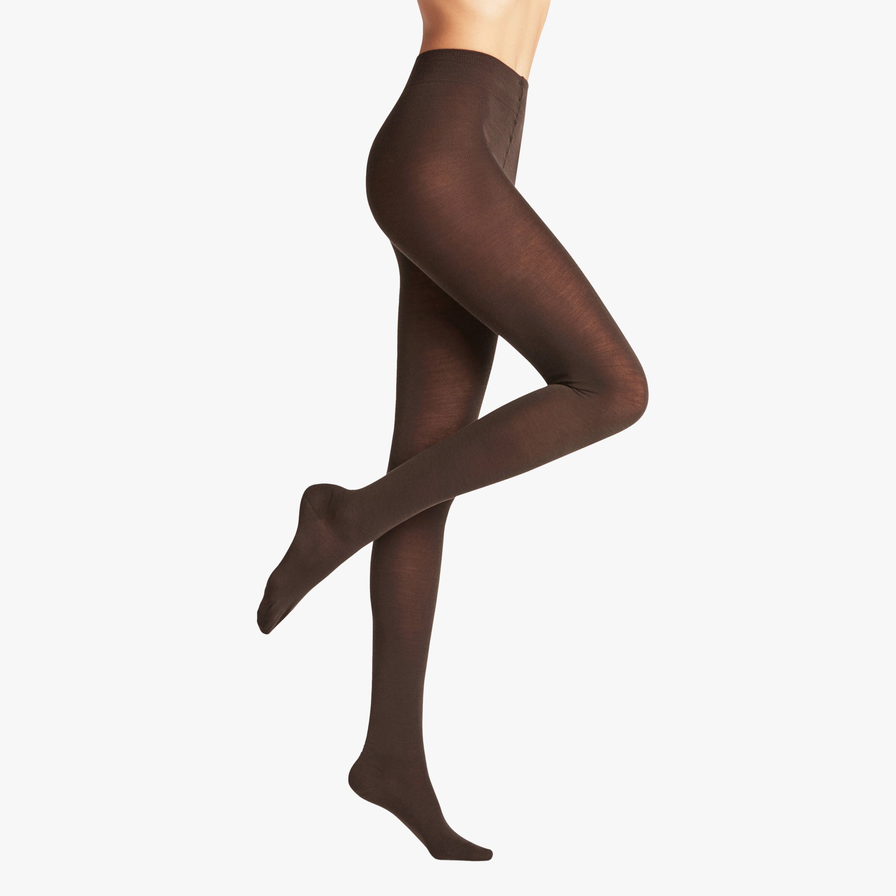 Falke Socks Dark Brown / 36-38 Softmerino Women Tights - Dk Brown