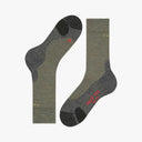 Falke Socks Ivy Green Mel / 39-41 TK2 Explore M- Melnge Trek Sock - Ivy Green Mel