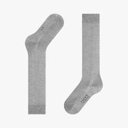 Falke Socks Light Grey Melange / 37-38 Softmerino Women Knee High - Lt Grey Mel