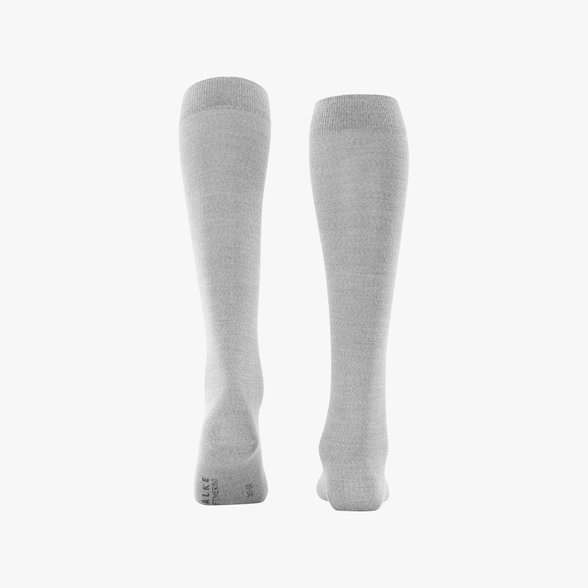 Falke Socks Softmerino Women Knee High - Lt Grey Mel