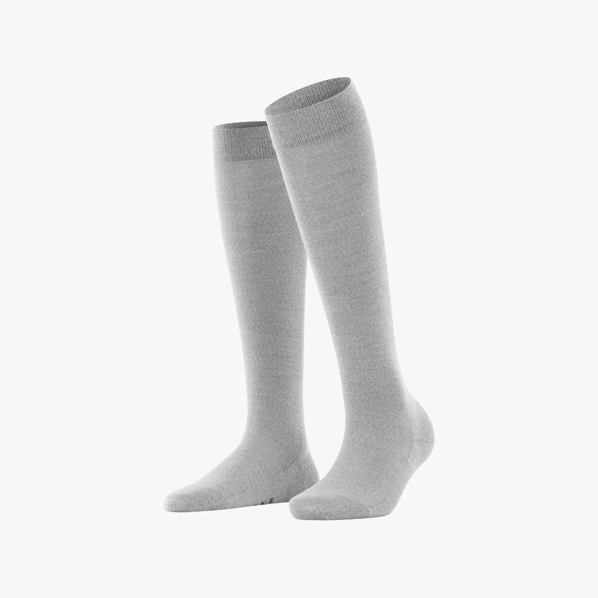 Falke Socks Softmerino Women Knee High - Lt Grey Mel