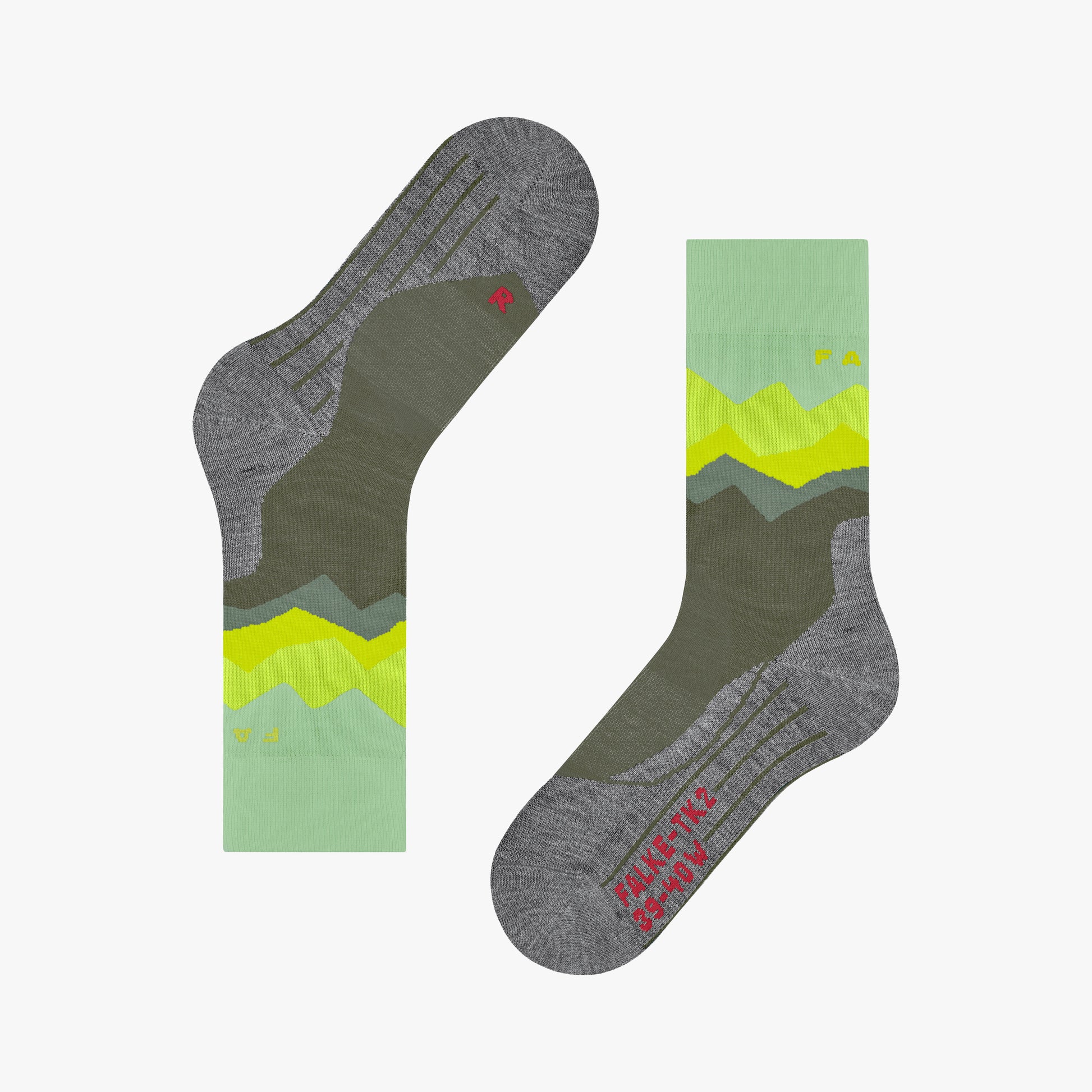 Falke Socks Steel Gray / 39-41 TK2 Explore Men Trekking Sock - Steel Gray