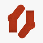 Falke Socks Zeigel / 35-38 Cosy Wool Women Sock - Zeigel Orange