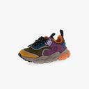 Flower Mountain K Sneakers DOI Junior, Olive/Militare/Deep Purple