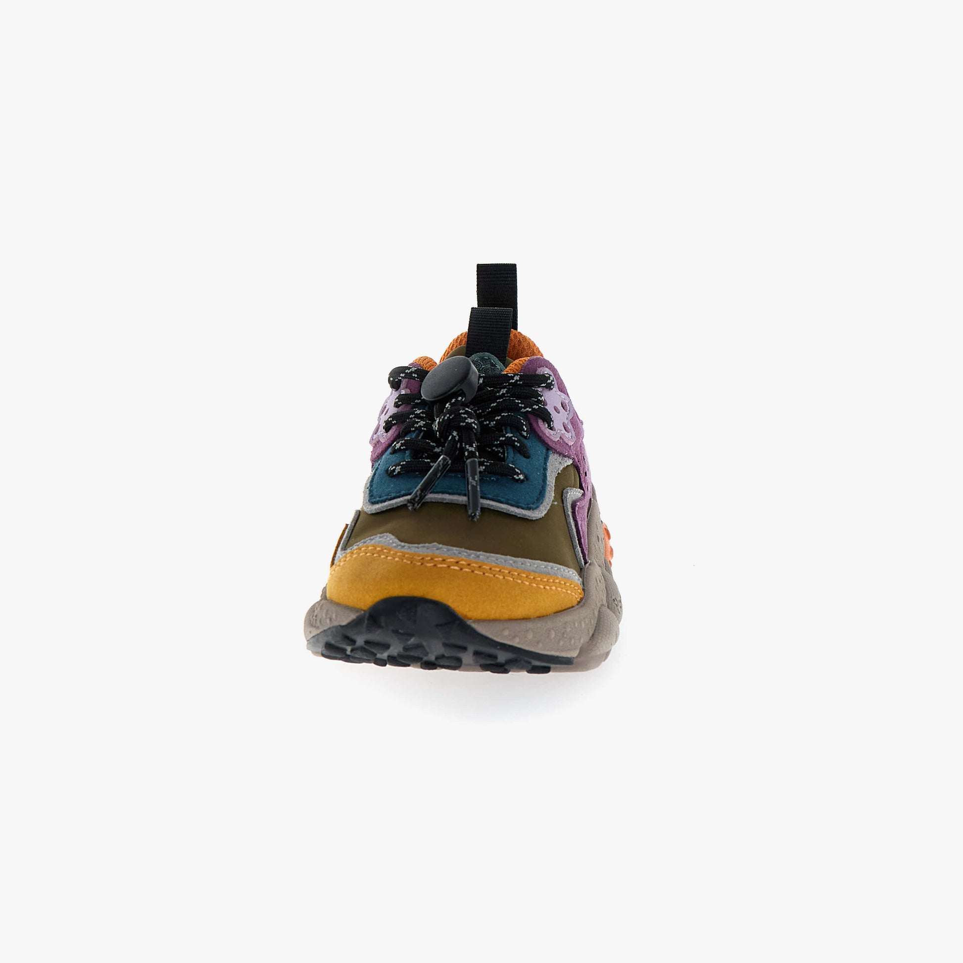 Flower Mountain K Sneakers DOI Junior, Olive/Militare/Deep Purple