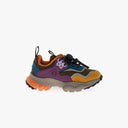 Flower Mountain K Sneakers DOI Junior, Olive/Militare/Deep Purple