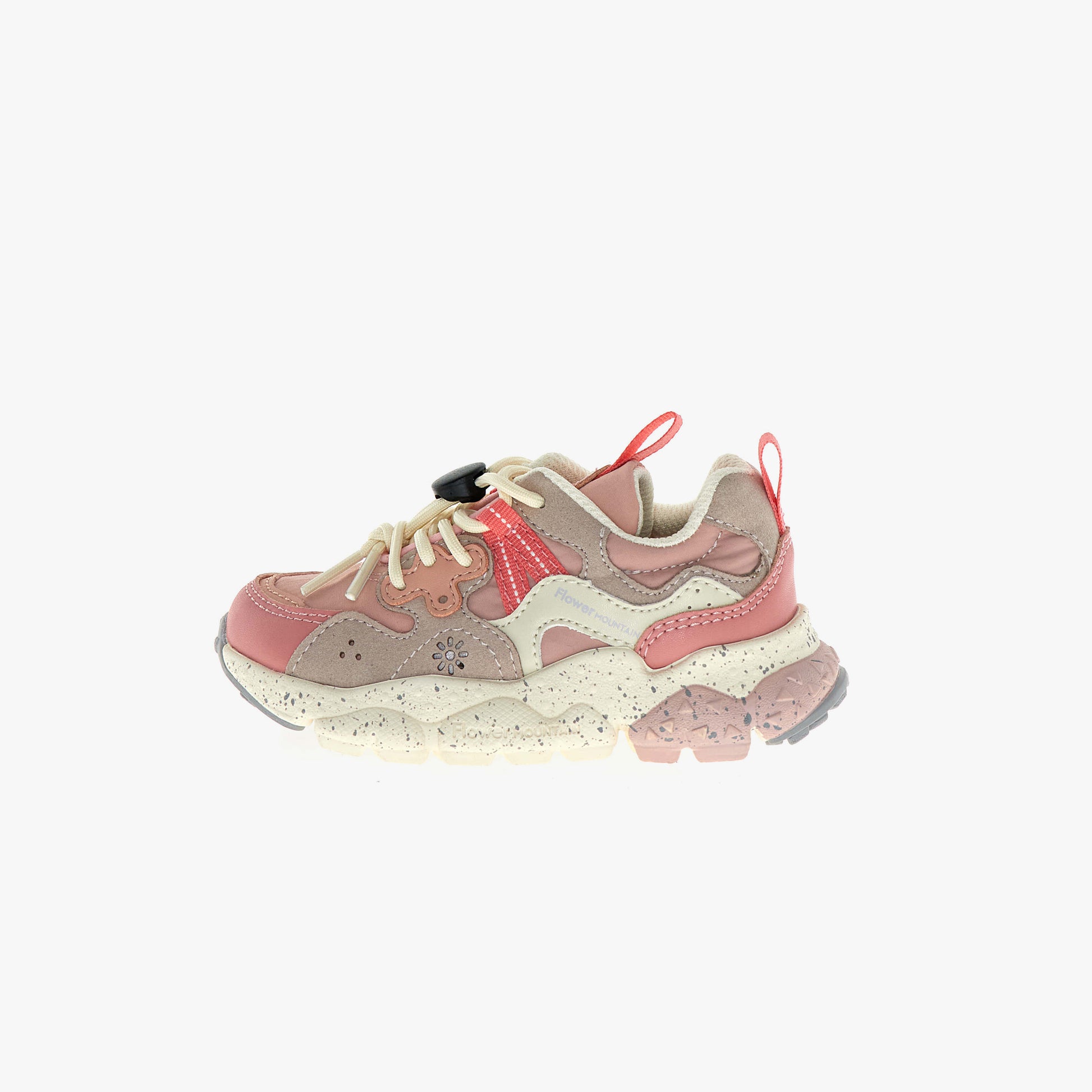 Flower Mountain K Sneakers Yamano 3 Junior, Mauve/Taupe/Pink
